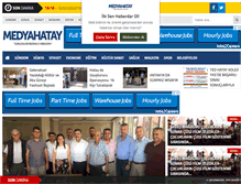 Tablet Screenshot of medyahatay.com